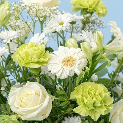 Boeket Waardevol Wit | M/L