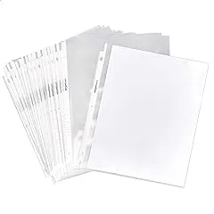 Amazon Basics Sheet Protectors for 3 Ring…