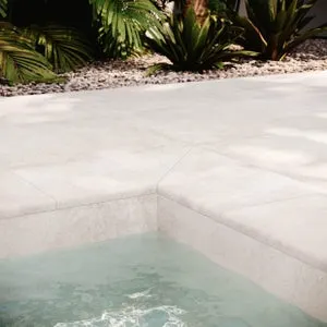 Suelo cerámico Neutral efecto cemento polar 60x120 cm C3