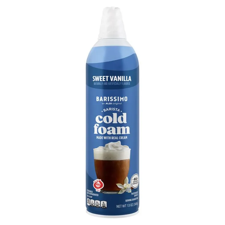 Barissimo Sweet Vanilla Barista Cold Foam