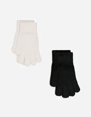 Guanti - Confezione da 2 - nero