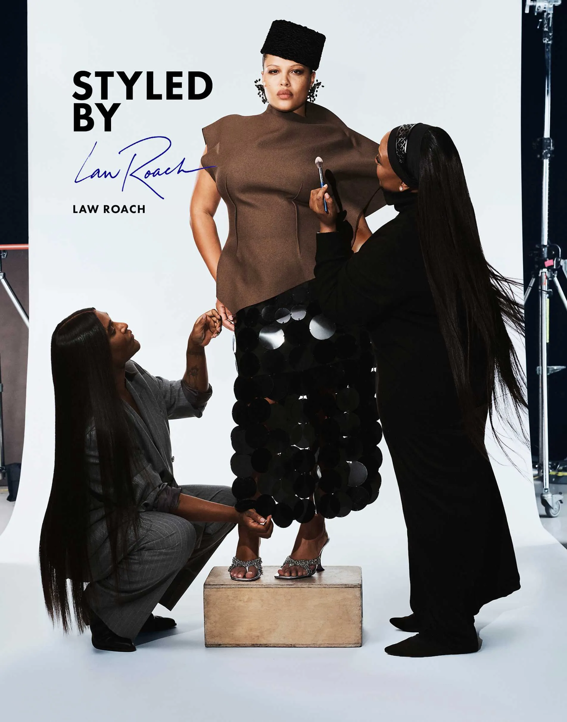 ARRANGE Curve tailored asymmetric top with dart detail in brown