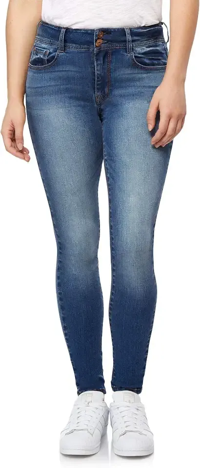 Women's Luscious Curvy Flirty Skinny Jeans, Sizes 0-24