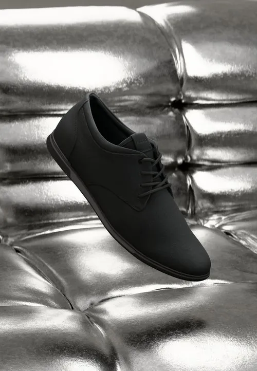 HERON - Casual snøresko - open black