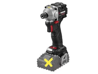 Atornilladora de impacto recargable 20 V