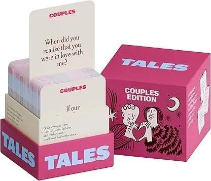 TALES 150 Conversation Starter Cards, Couples Editio…