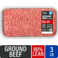 Kroger® 80/20 Ground Beef Tray 3 LB