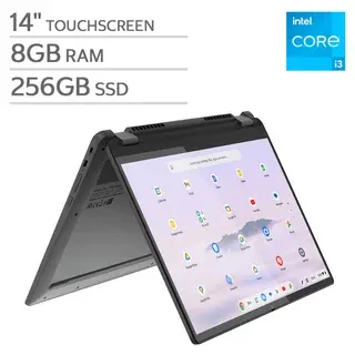 Lenovo Flex 5i Chromebook Plus 14" Laptop - Intel Core i3 1315U - 1920 x 1200 - Chrome OS - 8GB RAM - 256GB SSD