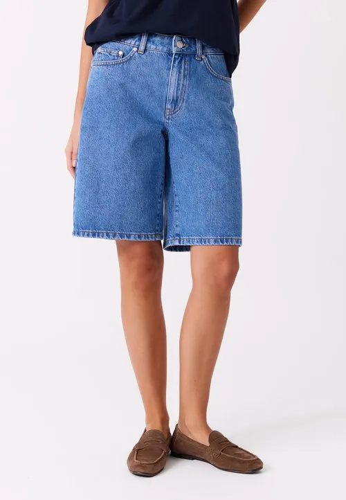 ROMI BERMUDA SHORTS - Jeansshorts - super stonewashed