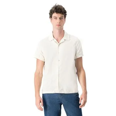 Camisa Hummo Hombre De Lino Diseño Liso
