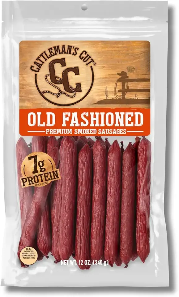 Cattleman's Cut Old Fashioned Smoked Sausages, 12 Ounce