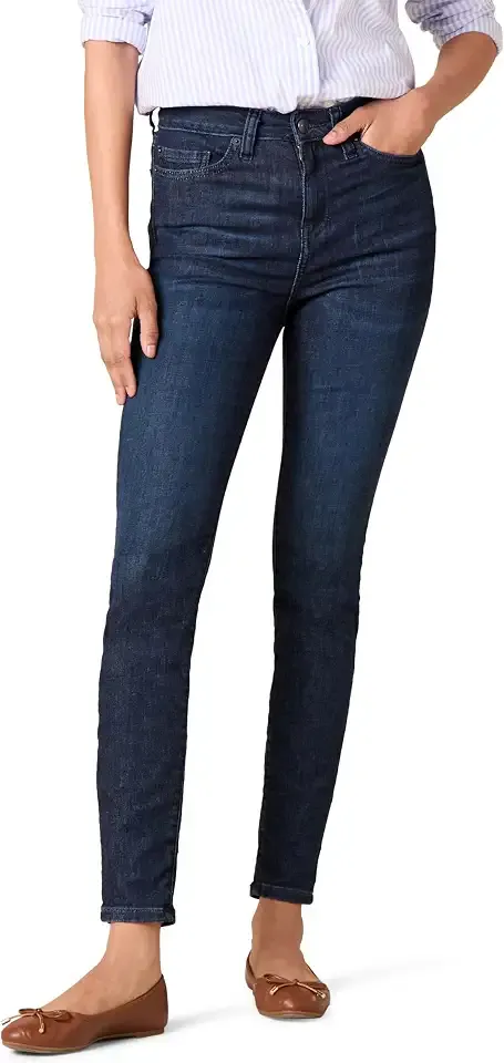 Women's High-Rise Skinny Jeans with Stretch, 5-Pocket Styling, 3 Inseam Lengths - Discontinued Colors