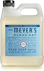 MRS. MEYER'S CLEAN DAY Liquid Hand Soap Refill, Rainwater, 33 OZ MRS. MEYER'S CLEAN DAY Liquid H…