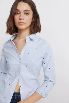Camisa Oxford algodón
