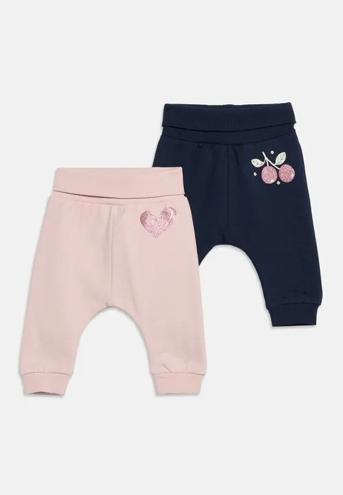NBFVRILLIE 2 PACK - Joggebukse - navy blazer/lotus