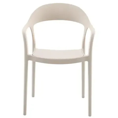 Silla Resina Maracaibo Taupe