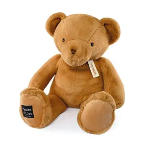Nounours en peluche noisette géant 75 cm