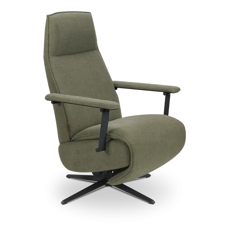 Relaxfauteuil VIllon - handmatig - stof Soda Forest