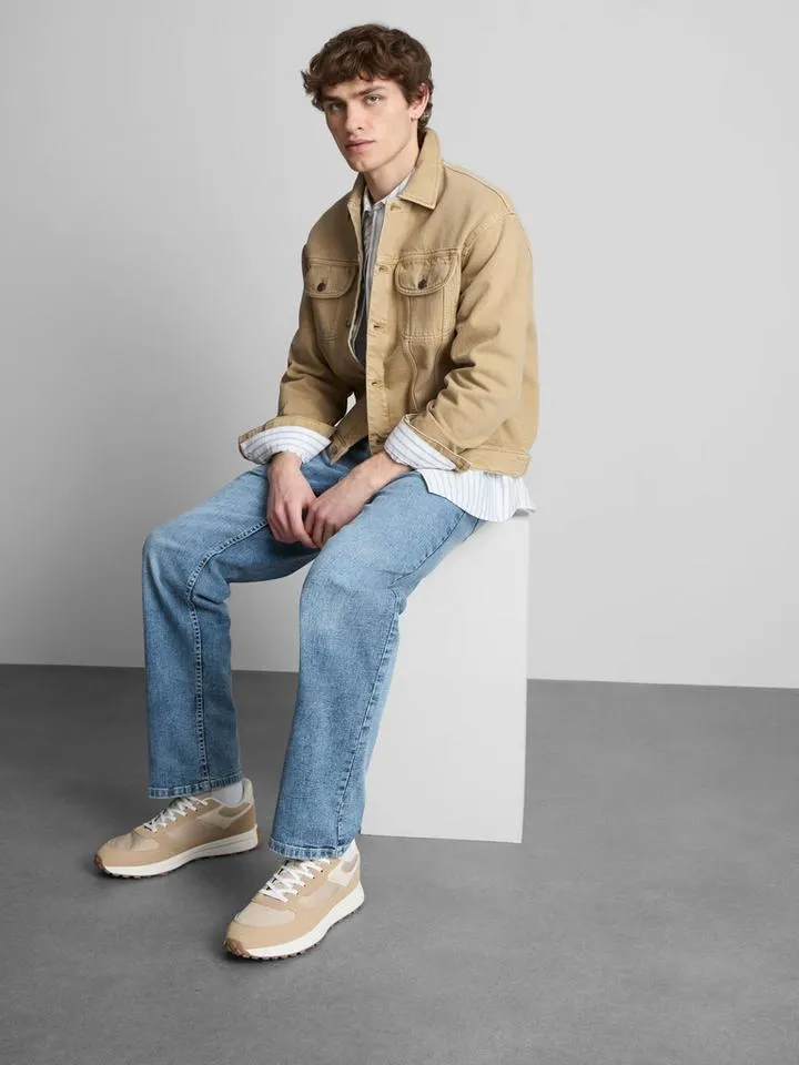 Veste trucker en denim