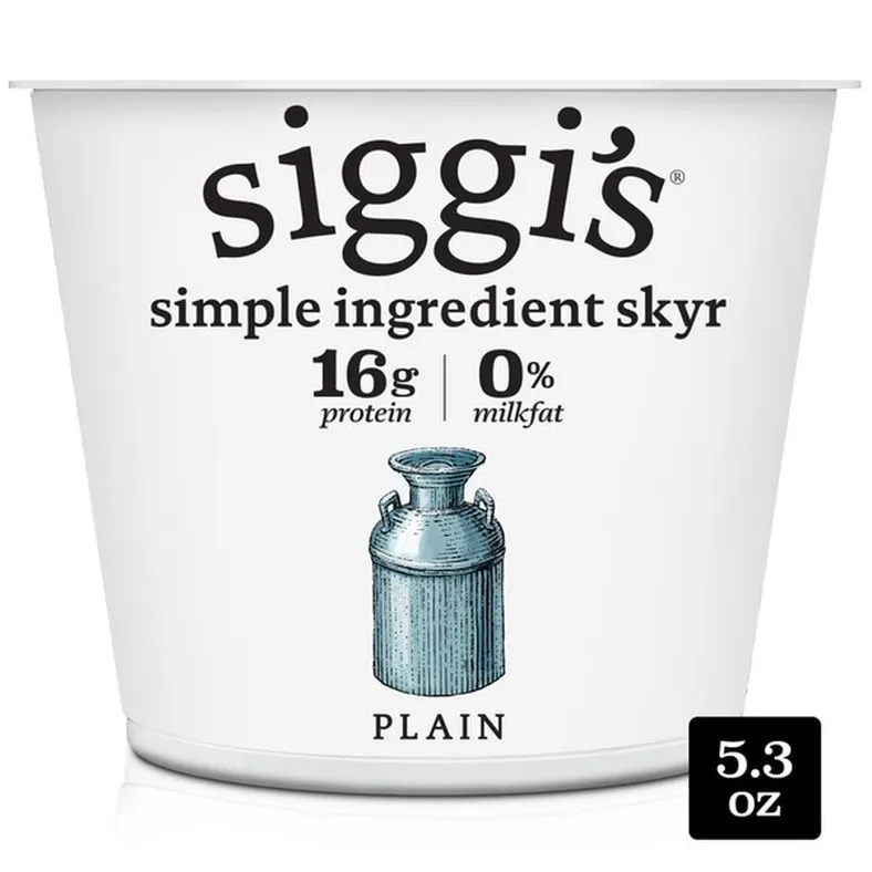 Siggi's Icelandic Skyr Nonfat Yogurt Plain