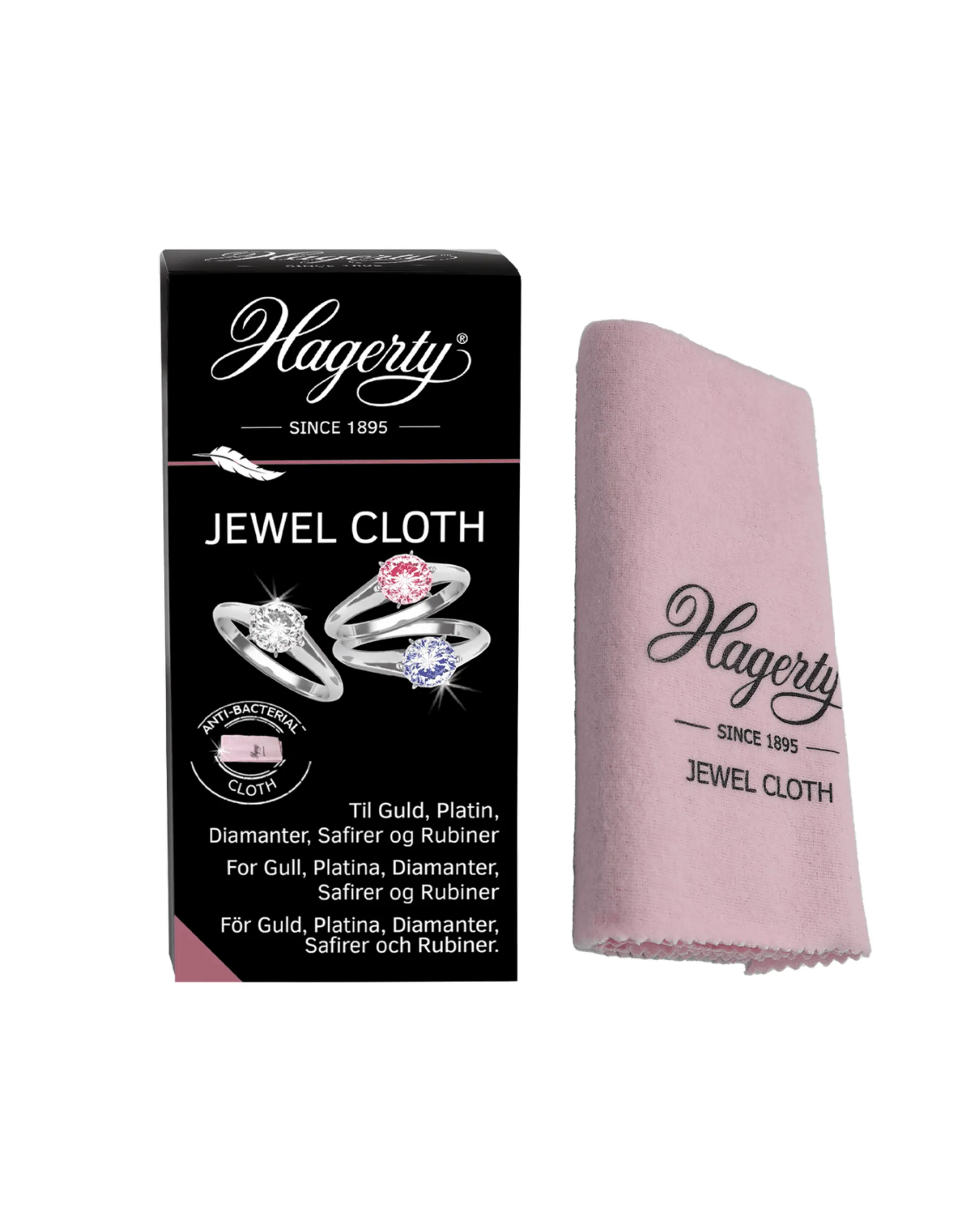 Jewel cloth, pusseklut for smykker med edelstener (12)