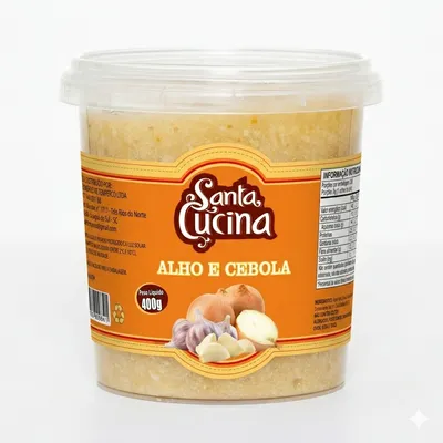 alho e cebola santa cucina 400g