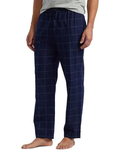 Cotton Flannel Pyjama Trouser Navy