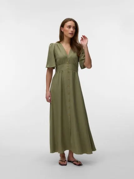 VMMELANEY Lang kjole