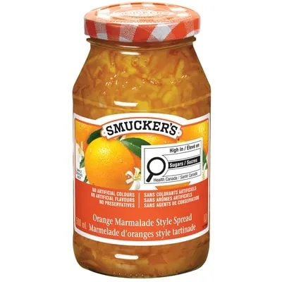 Orange Marmalade Style Spread