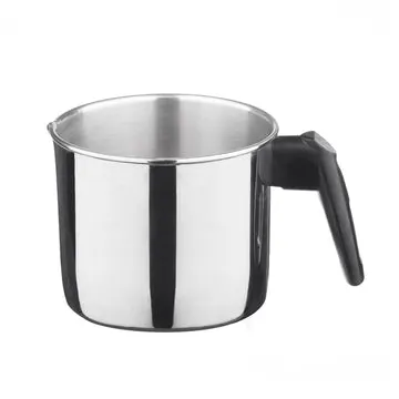 Bricco in Acciaio Inox Linea Iside diametro 10 cm