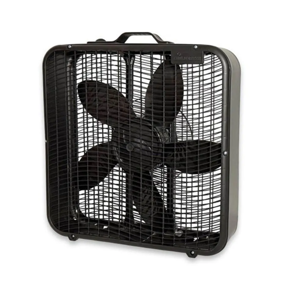 Coolmaster 20 in Box Fan - Black