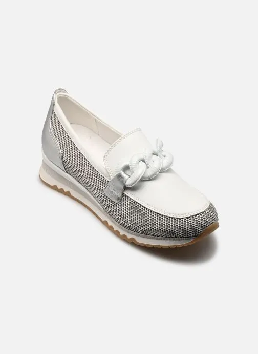 Mocassins 24720-44 dames wit