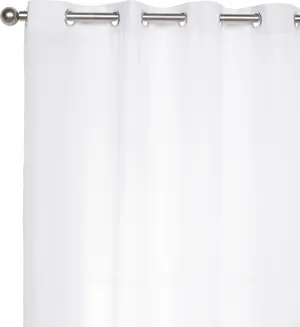 Visillo ollaos Ayden INSPIRE liso blanco de 200x270cm