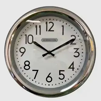 Lexington Wall Clock Milan Grey 35cm