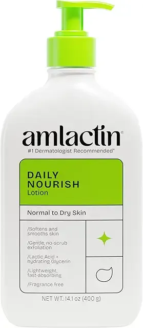 Amlactin Daily Nourish Body Lotion, 12% Lactic Acid, 14.1 oz
