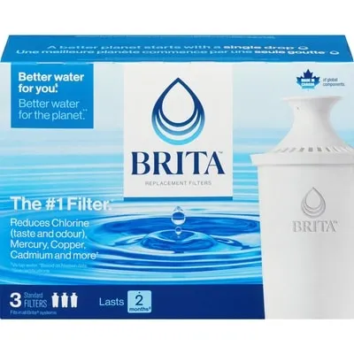 Pour through pitcher filter, 3 pack