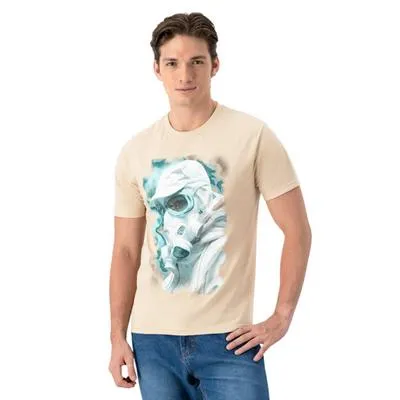 Playera Hummo Hombre Manga Corta Diseño Estampado