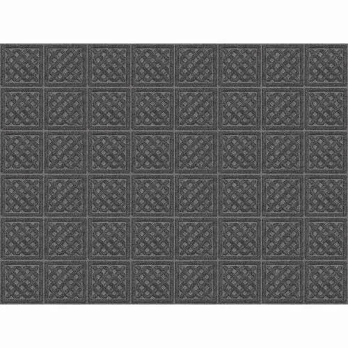 Apache Mills® Smoke 3' x 4' EcoMat Texture Door Mat