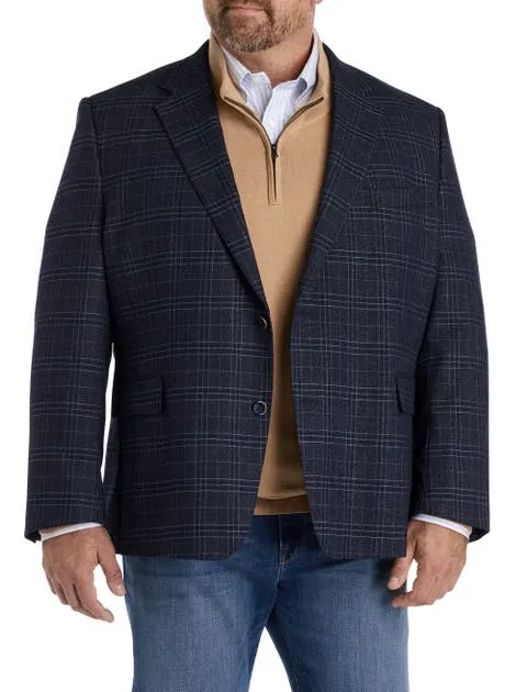 Big & Tall Patterned Sport Coat