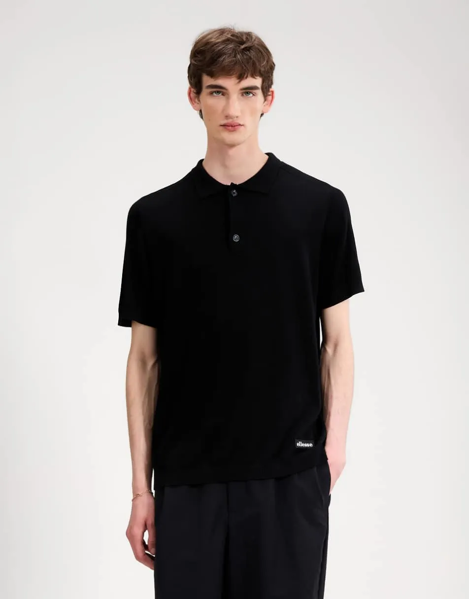ellesse Milanzi polo in black