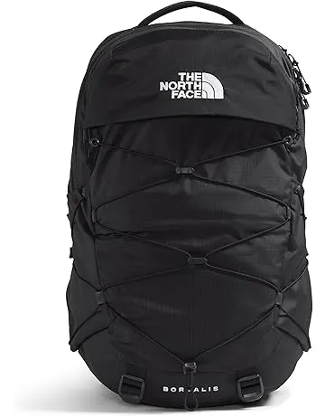 The North Face Borealis Commuter Laptop Backpack | Water Repellent Finish, 16" Laptop Sleeve, Large Main Compartment for Everyday Carry, TNF Black/TNF Black-NPF, One Size