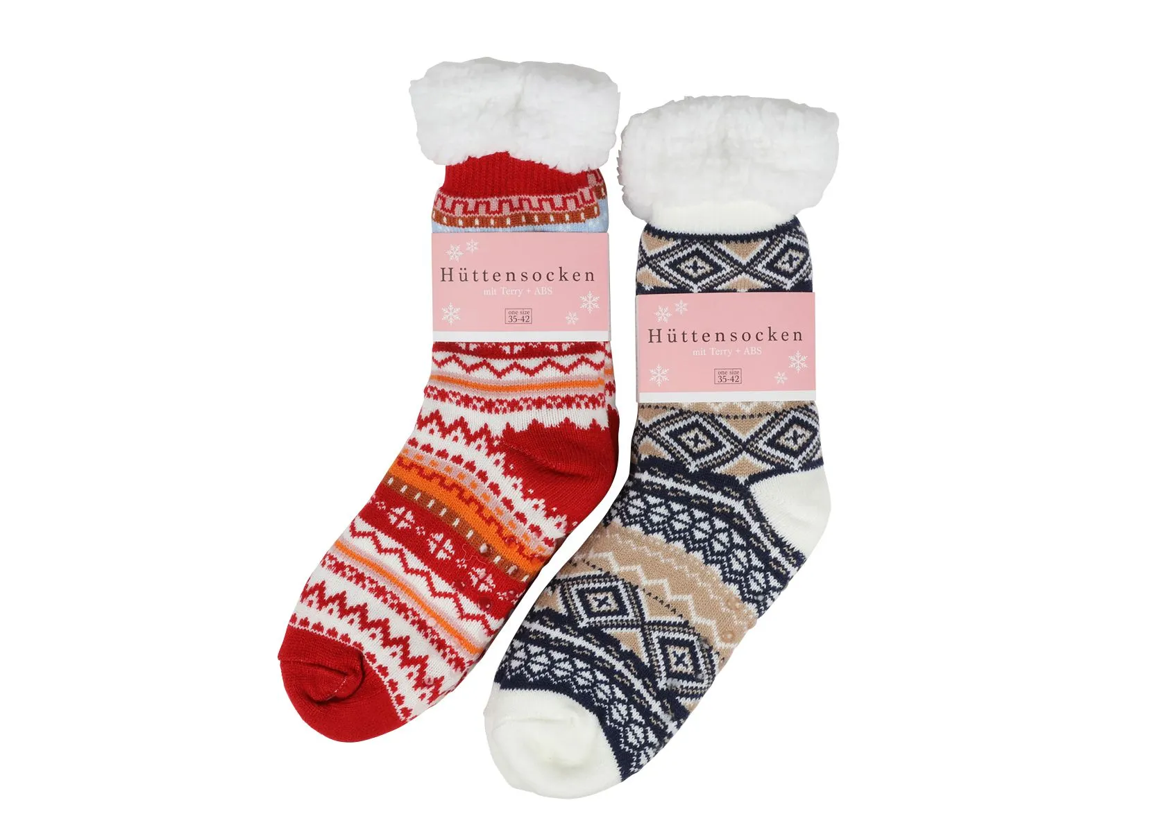 Warme Kuschelsocken
