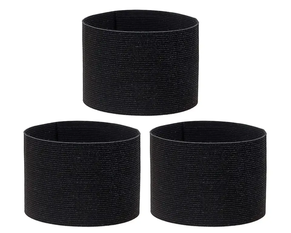 ONLYKXY 3PCS Captain Armbands 7x32.5CM/2.75x12.79inch Adjustable Leader Armband Team Sport Armband for Soccer Basketball Volleyball School Team Competition Coach Players Wrist Arm Bands