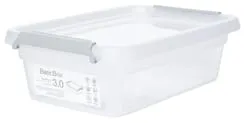 Oppbevaringsboks med lokk BasicBox 28x19x9 cm 3 l Plast