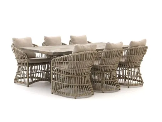 Intenso Cameri/Montorio 220cm dining tuinset 7-delig