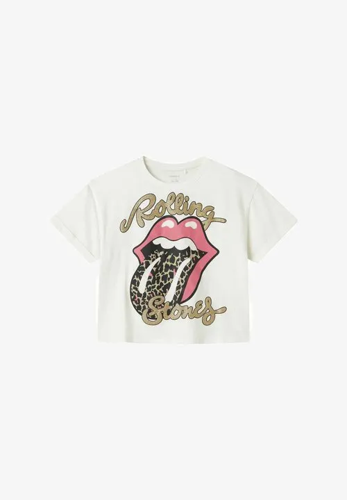 Rolling Stones - T-shirts med print - cloud dancer