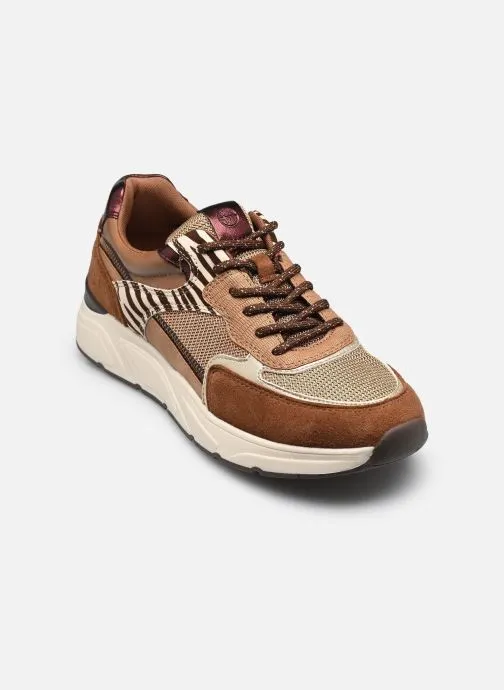 Lage sneakers 23745-43 dames bruin