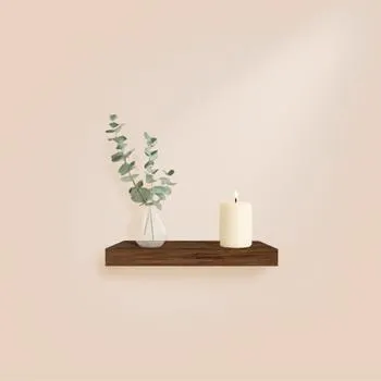 Wandplank ONNIO Bruin B50