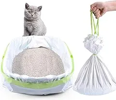 Litter Box Liners, 34 Count Jumbo Cat Litt…