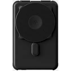Ridge 20W Magnetic Power Bank Battery Pack 10,000mAh - Fast Charging, Compatible with MagSafe - Portable Charger Flight-Safe Travel Powerbank - Built-in Cables & Magnetic Attachment (Matte Black)